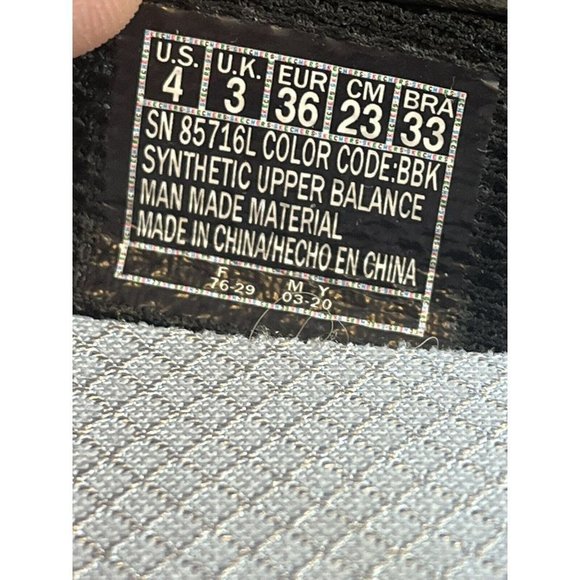 Skechers Microstrides School Trendz Black T-Strap‎ Mary Janes 85716L Size 4 - Picture 7 of 7